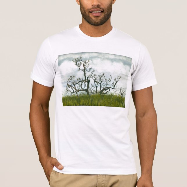 Camiseta Árbol de la acuarela (Anverso)