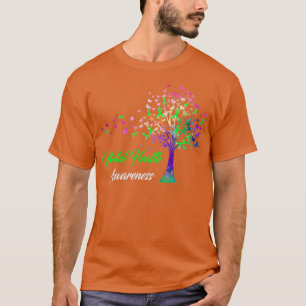 Camiseta Árbol de la cinta de opciones de sensibilización s