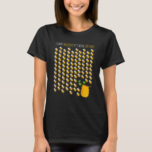 Camiseta Árbol de la colmena de abejas 100 días de escuela 