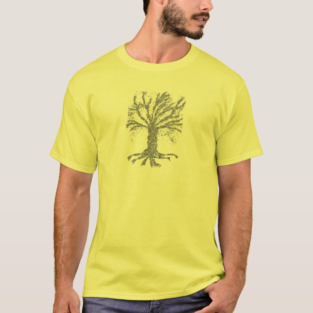 Camiseta ÁRBOL de la DNA o árbol de la vida Stylized (Anverso)