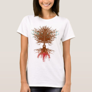 Camiseta árbol de la guitarra
