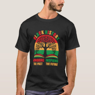 Camiseta Árbol de la historia negra Vida Honrando el pasado