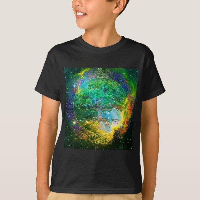 Camiseta Árbol de la salud de la vida (Anverso)