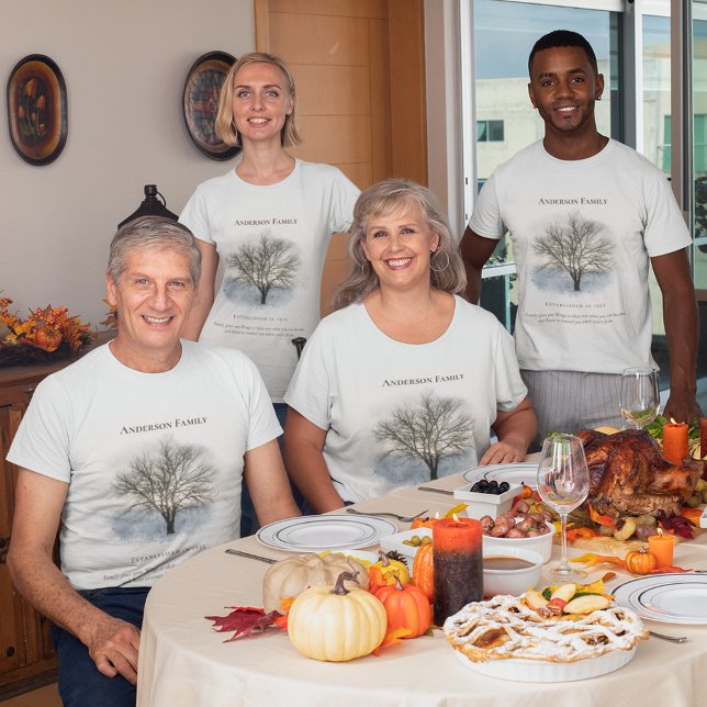 Camiseta Árbol de la unión familiar (Subido por el creador)