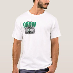 Camiseta Árbol de la Vida CRECER Gráfico de la Naturaleza