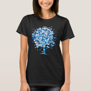 Camiseta Árbol De La Vida Mes De Concientización Sobre El A