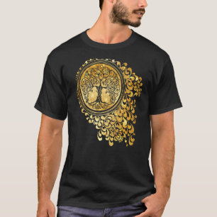 Camiseta Árbol de la Vida Vikingo Midgard Thor Walhalla Nór