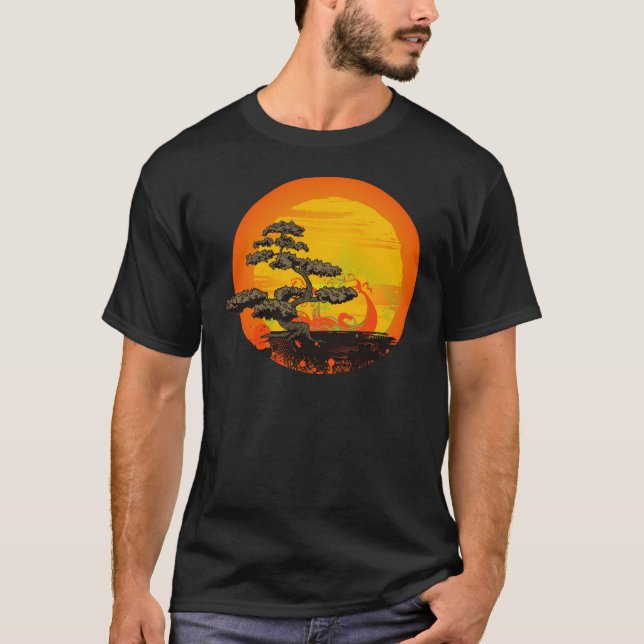 Camiseta Árbol de los bonsais (Anverso)