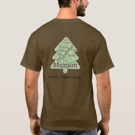 Camiseta Árbol de los últimos nombres 2025