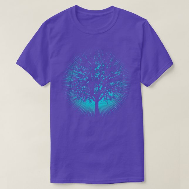 Camiseta Árbol de luz (Diseño del anverso)