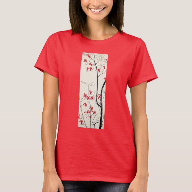 Camiseta Árbol de Magnolia por Kobayashi Kokei, Naturaleza  (Anverso)