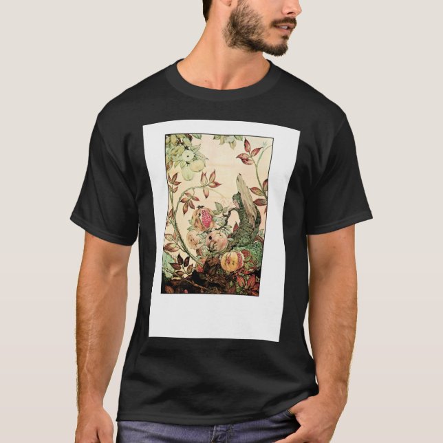 Camiseta Árbol de manzana, granada y T-Shir clásico de bram (Anverso)