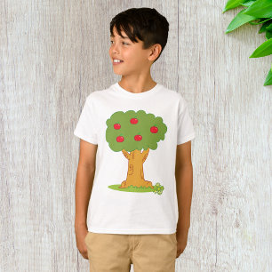 Camiseta Árbol de manzanas rojas