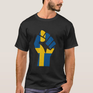 Camiseta Árbol de Molécula del ADN de Suecia Bandera Sueca 
