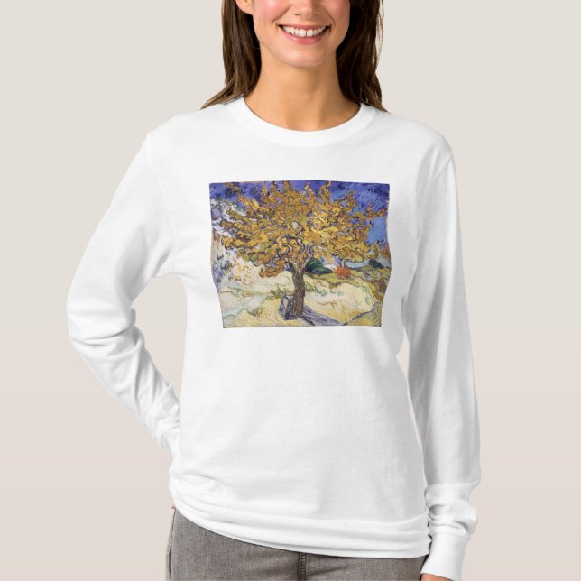 Camiseta Árbol de mora de Vincent van Gogh el |, 1889 (Anverso)
