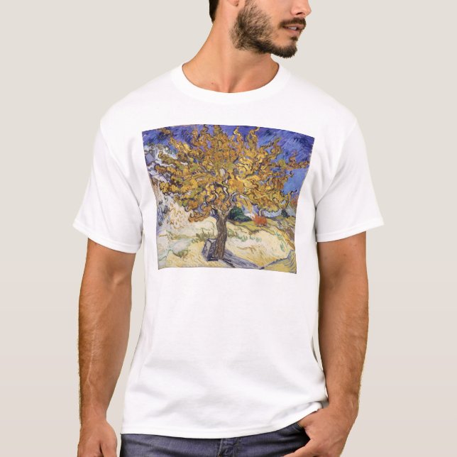 Camiseta Árbol de mora de Vincent van Gogh el |, 1889 (Anverso)