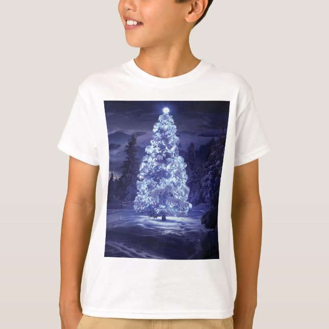 Camiseta Árbol de Navidad (Anverso)