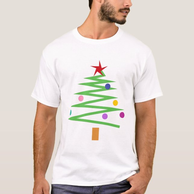 Camiseta Árbol de navidad (Anverso)