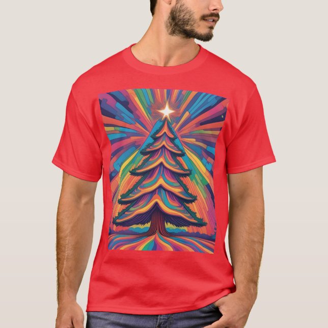 Camiseta Árbol de Navidad (Anverso)
