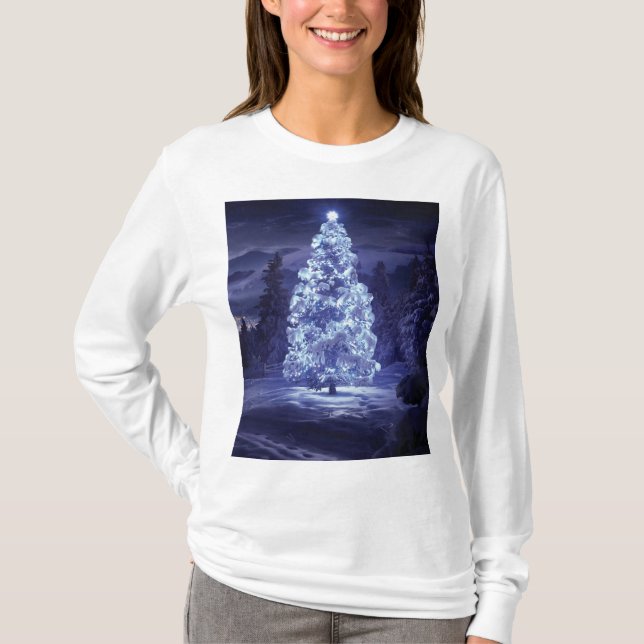 Camiseta Árbol de Navidad (Anverso)