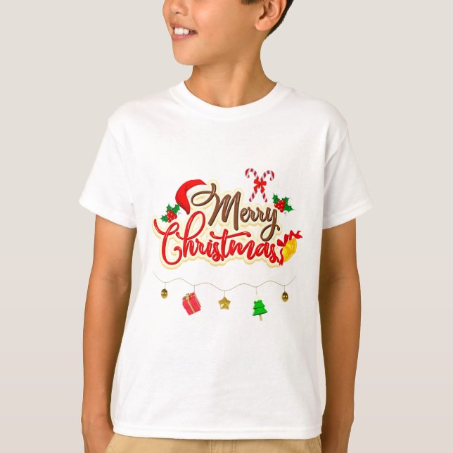 Camiseta Árbol de Navidad (Anverso)