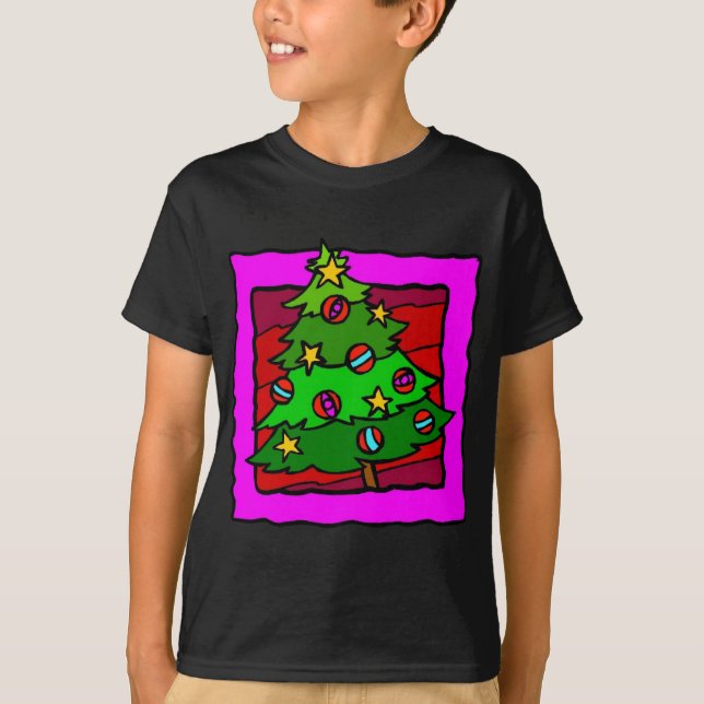 Camiseta Árbol de navidad (Anverso)
