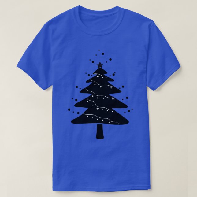 Camiseta Árbol de Navidad1 (Diseño del anverso)