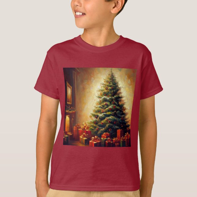 Camiseta Árbol de Navidad 1 (Anverso)