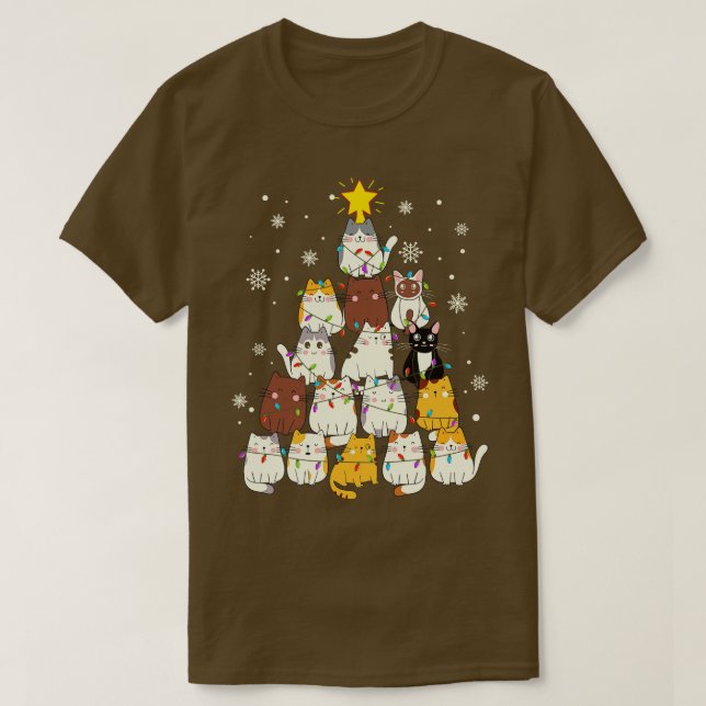 Camiseta Árbol de navidad 1 (Diseño del anverso)