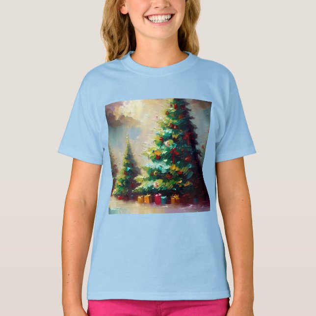 Camiseta Árbol de Navidad 2 (Anverso)