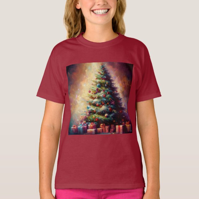 Camiseta Árbol de Navidad 3 (Anverso)