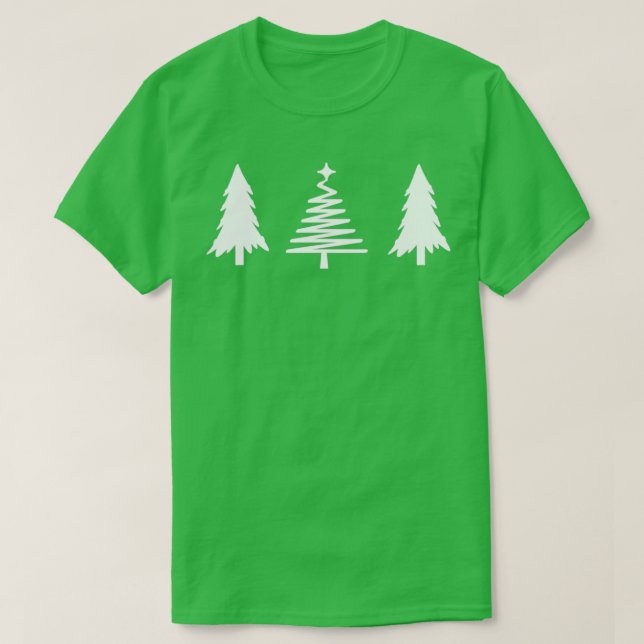 Camiseta Árbol de Navidad (4) (Diseño del anverso)