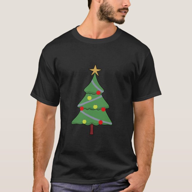 Camiseta Árbol de Navidad Adorable (Anverso)