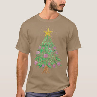 Camiseta Árbol de Navidad Árbol de Navidad Árbol de Navidad