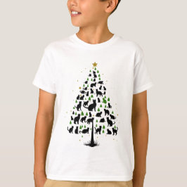 Camiseta Árbol de navidad Cat Lover 2