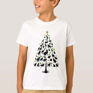 Camiseta Árbol de navidad Cat Lover 2