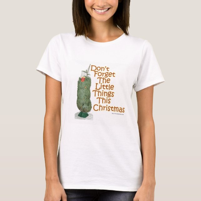 Camiseta Árbol de Navidad cementado (Anverso)
