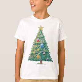 Camiseta Árbol de Navidad Colorido
