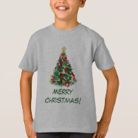 Árbol de Navidad colorido: arte vectorial: