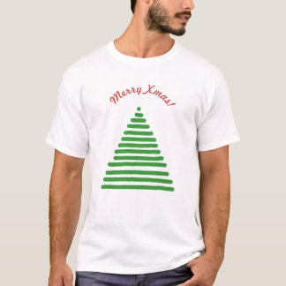 Camiseta - Árbol de Navidad con arcos de texto