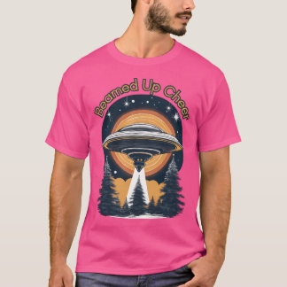 Camiseta Árbol De Navidad Con La Ufo