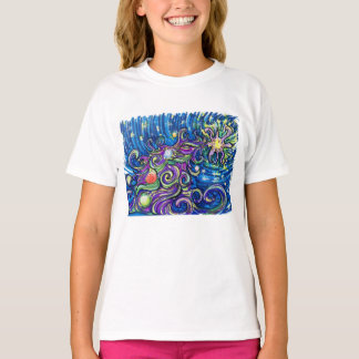Camiseta Árbol de Navidad Cósmico