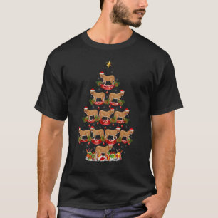 Camiseta Árbol de Navidad Cougar navidad Santa Cougar