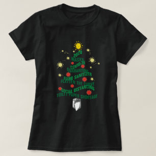 Camiseta Árbol de Navidad Covid-19