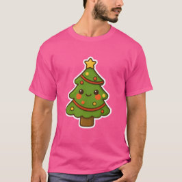 Camiseta Árbol de Navidad Cute Kawaii