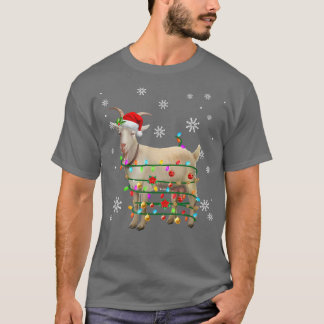 Camiseta Árbol de Navidad de cabra de Santa Luz Pajama Xmas