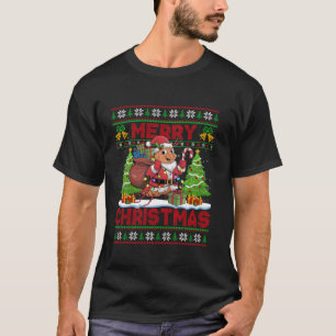 Camiseta Árbol de Navidad de cucarachas enciende espumosa C
