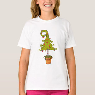 Camiseta Árbol de navidad de elfo