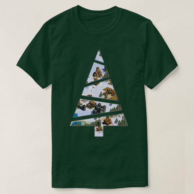 Camiseta Árbol de Navidad de la Edad de los Imperios (Diseño del anverso)