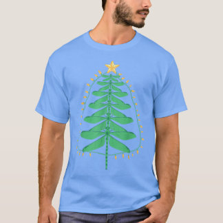 Camiseta Árbol de Navidad de la libélula Navidad Regalos de